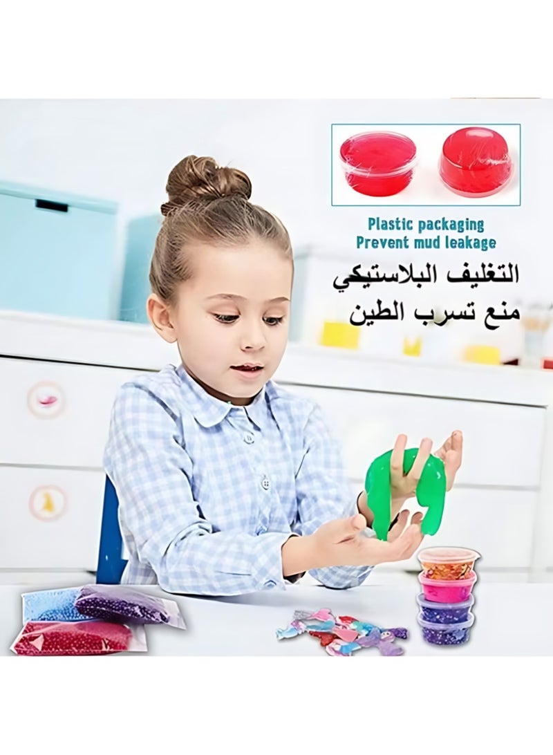XiaoGiqi طقم سلايم طري للغاية مكون من 24 قطعة لتخفيف التوتر - Image 2